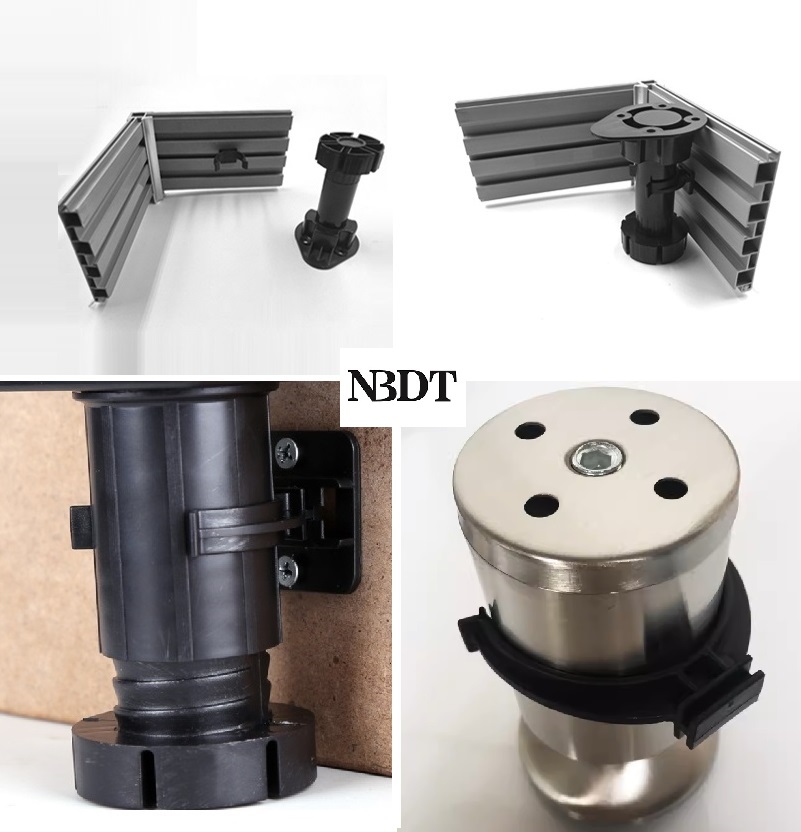 Réinitialisation de jambe en plastique pour Cisco de cuisine, 40 pièces