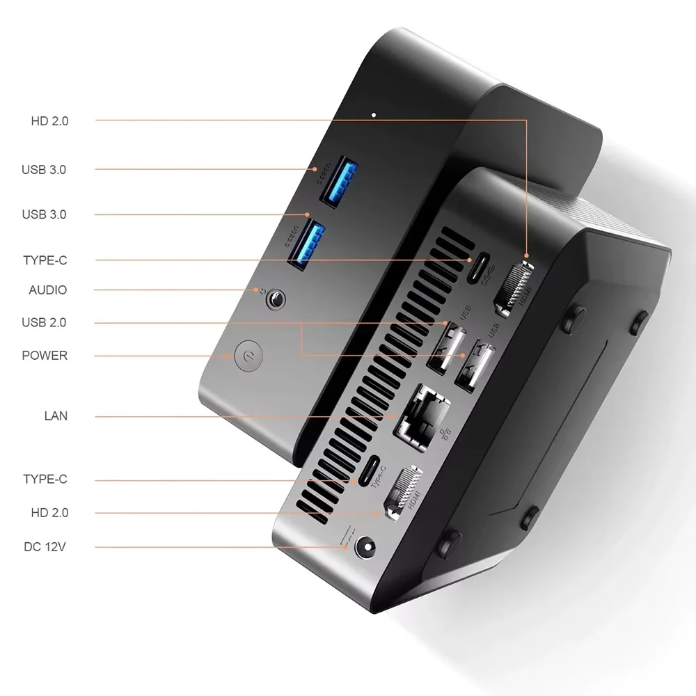 Mini PC Intel Core i9 8950HK Windows 11 16GB DDR4 512GB 1TB SSD PC Gamer Computer Dual WIFI 6 BT5.2 4K HD Mini Gaming Pc Desktop
