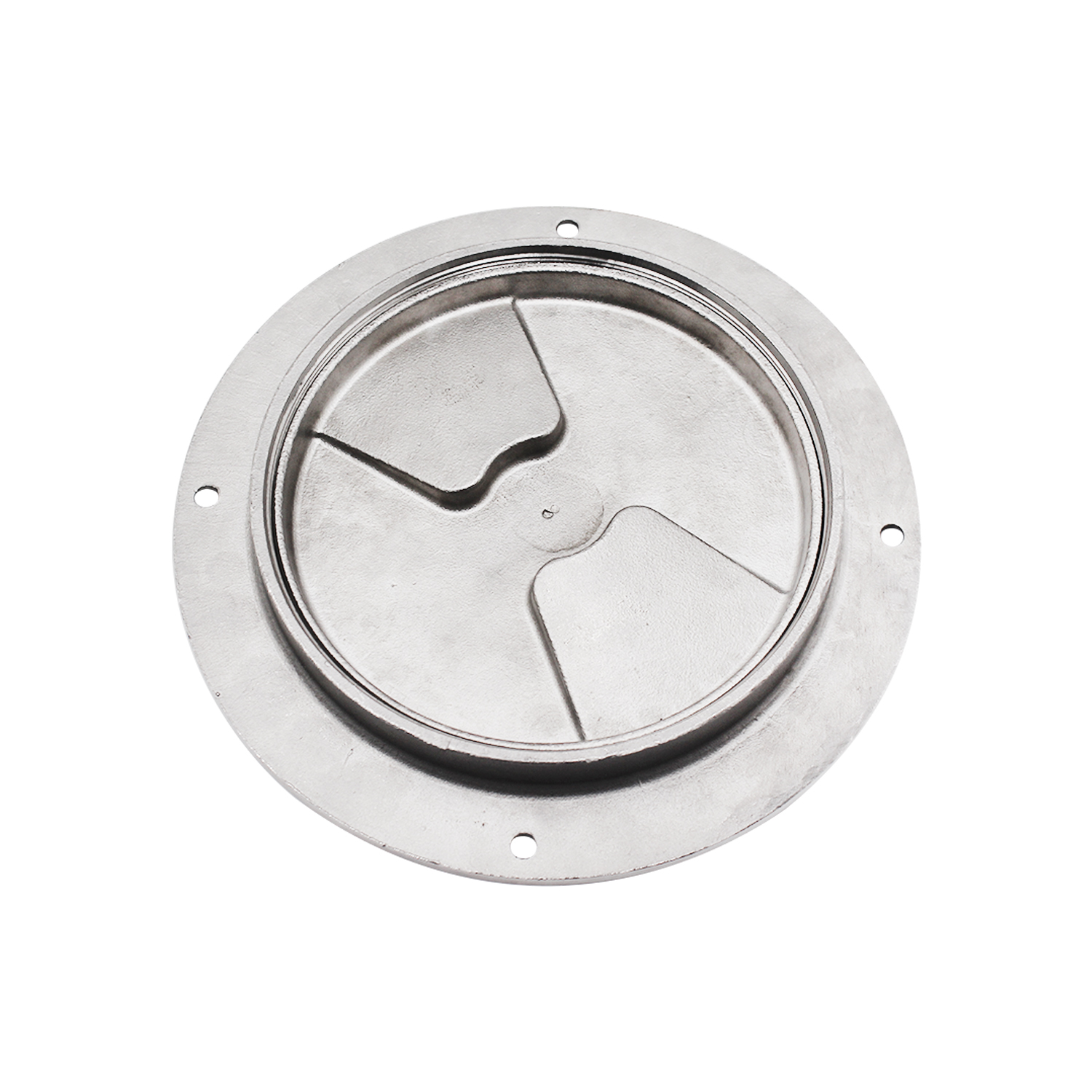 Placa de inspeção de deck de barco, 3/4/5/6 polegadas, aço inoxidável 316, tampa redonda de escotilha de acesso para iate marinho