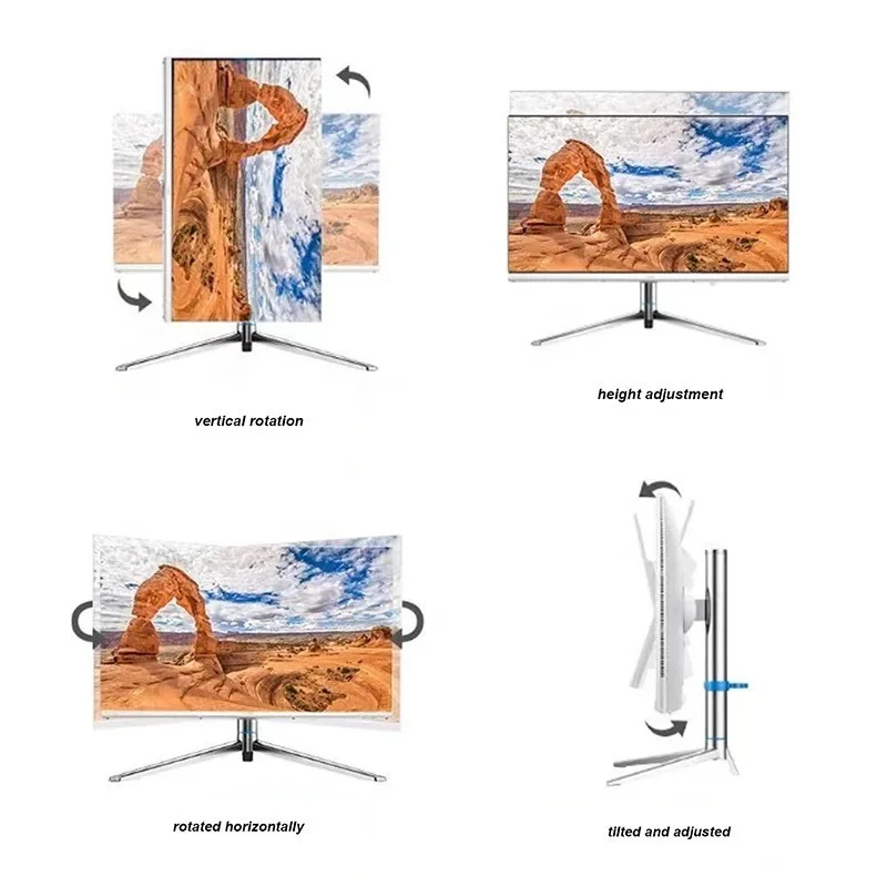 Computador All In One AOC N5095 23.8" Full HD 8GB DDR4 256GB SSD Intel Processador Som Integrado HDMI USB Windows 10 Bivolt