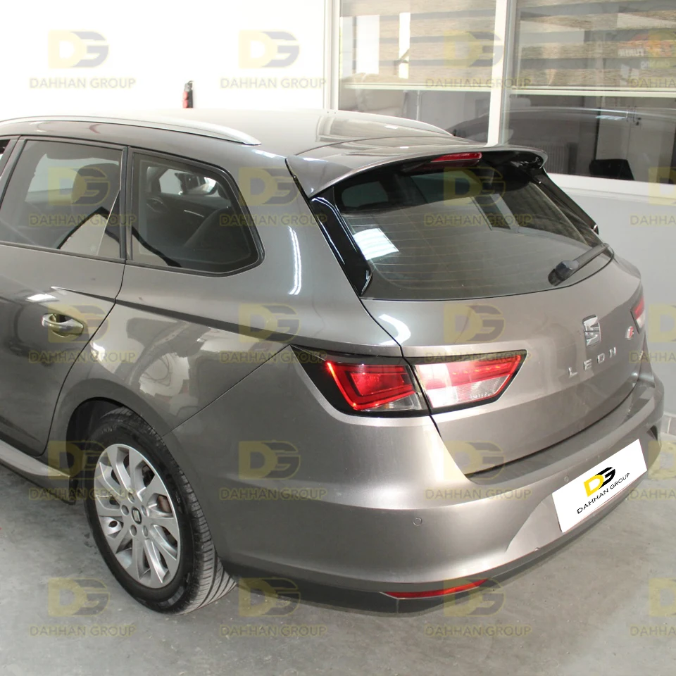Ghế Ngồi Leon MK3 Và MK3 Căng Da Mặt 2012 - 2019 ST Station Wagon 3 Miếng Xẻ Tà Phía Sau Cánh Và Bên Cánh Tà chất Liệu Sợi Thủy Tinh SW Bộ