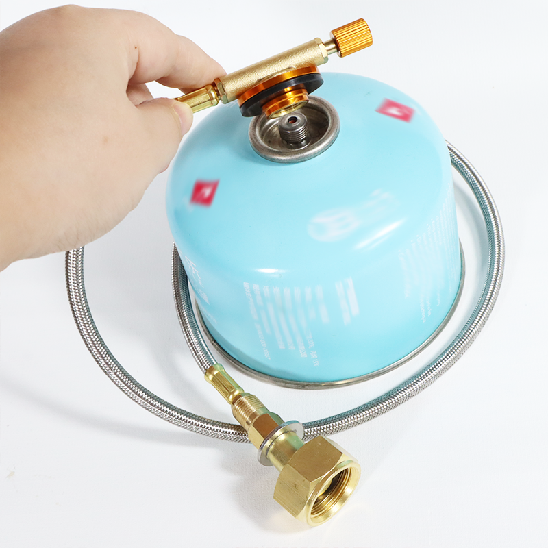 Camping Gasfornuis Gas Navuladapter Buiten Cilinder Vuladapter Gastank Oven Connector Accessoires Kampeeruitrusting
