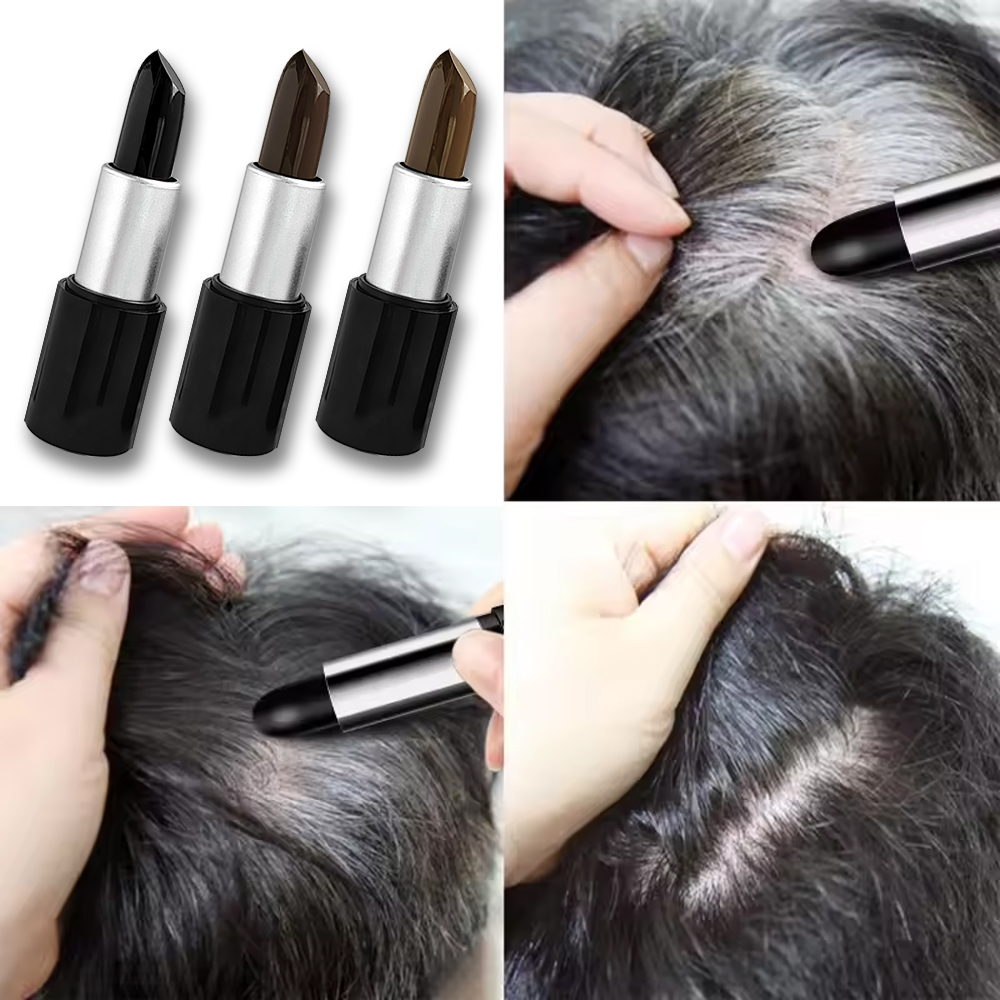 JUJU Dream bâton de teinture capillaire jetable Portable couverture de teinture capillaire temporaire douce, longue durée et rapide blanche pour tous les types de cheveux