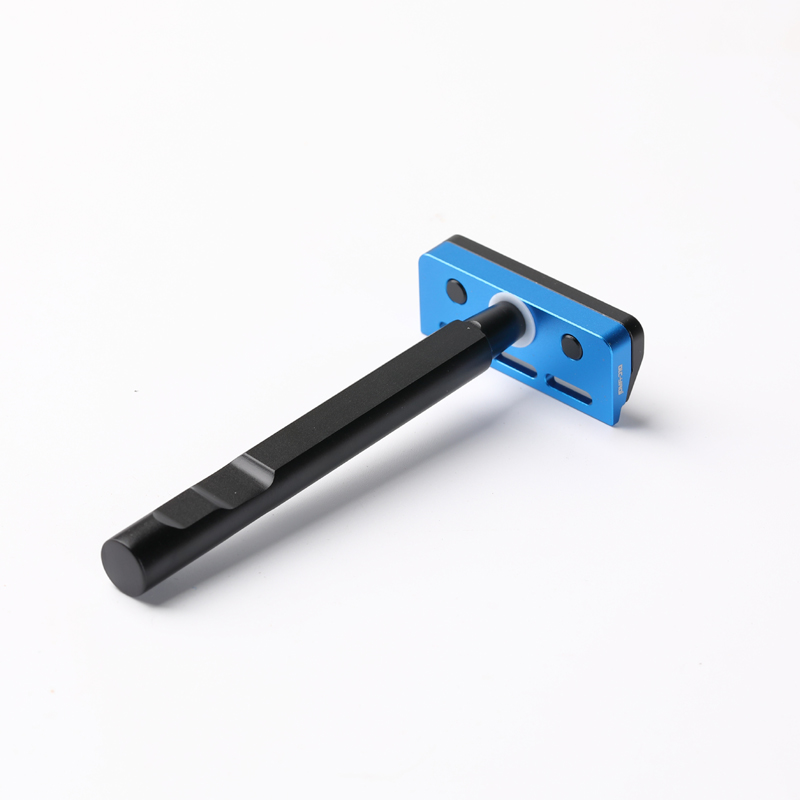 YAQI Black and Blue Color Tachi(Aluminum Version)  Light Weight Single Edge Safety Razor
