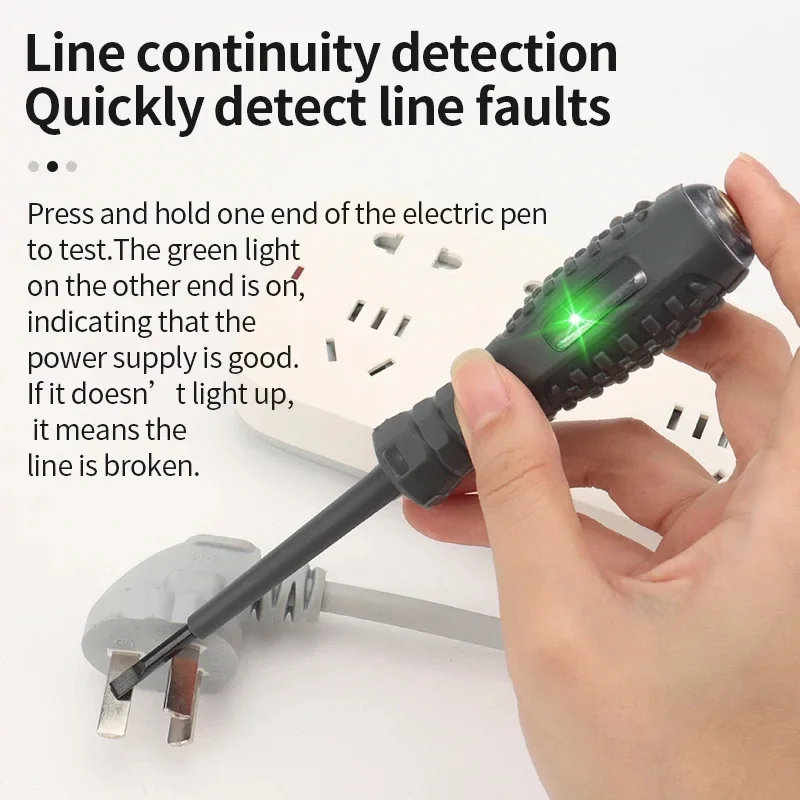 Multi-Functionalช่างไฟฟ้าไขควงดินสอAC Non-Contact Inductionปากกาทดสอบเครื่องทดสอบแรงดันไฟฟ้าเครื่องตรวจจับแรงดันไฟฟ้า