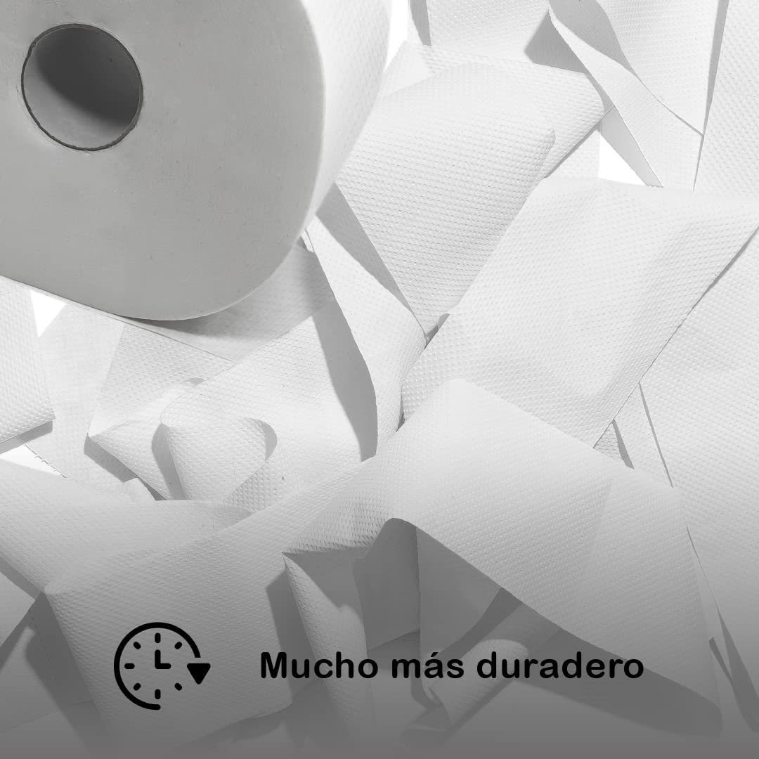 95 M/Roll Industriële Toiletpapier | Dubbellaags Gelamineerd Plakken Industriële Toiletpapier