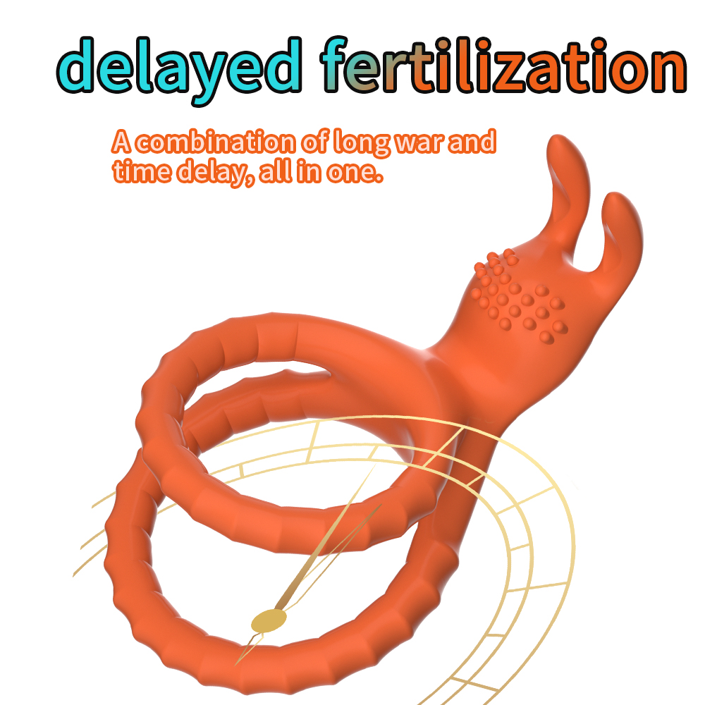 Men's Silicone Penis Ring Clitoris Stimulator Cock Ring Ejaculation Delay Penisring Erection Ring Sex Toys for Men Couples