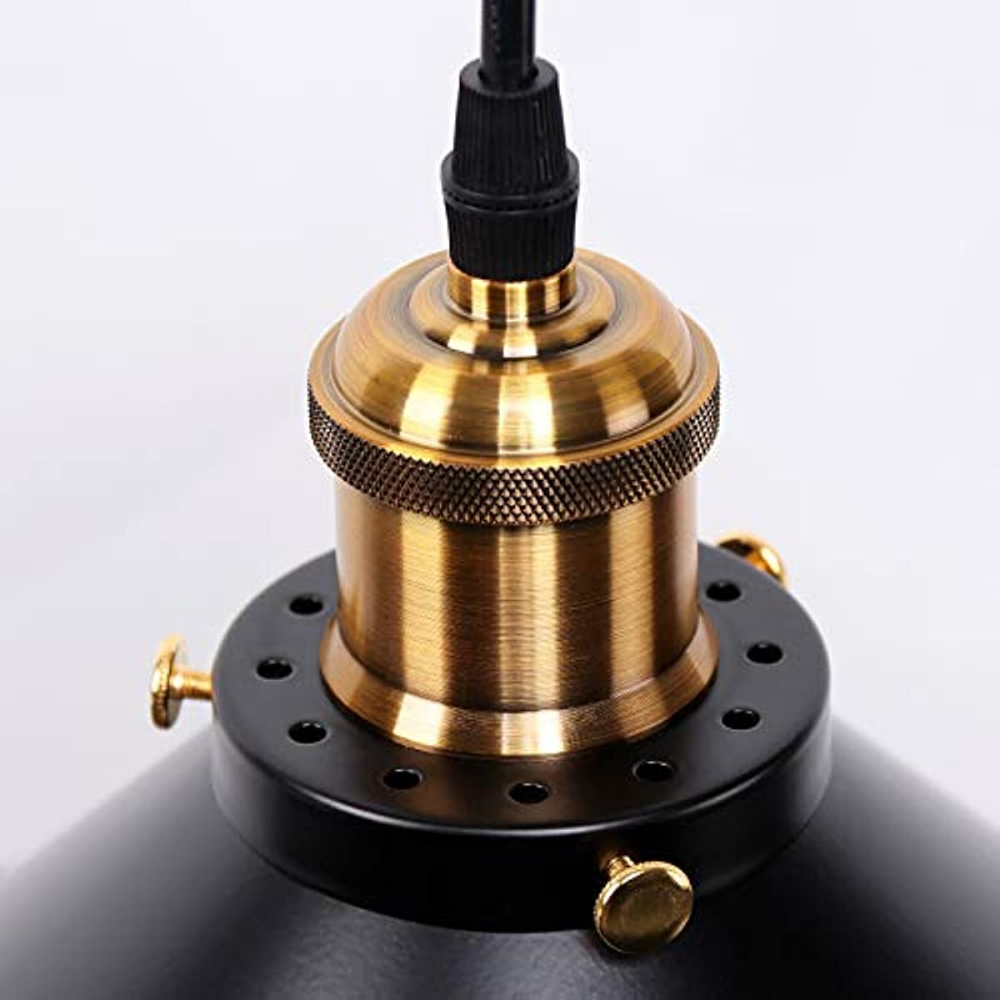 Vintage Pendelleuchte Loft Retro Kronleuchter Pendelleuchte E27 Sockel Industrielle Hängeleuchte Edison Home Beleuchtung für Wohnzimmer