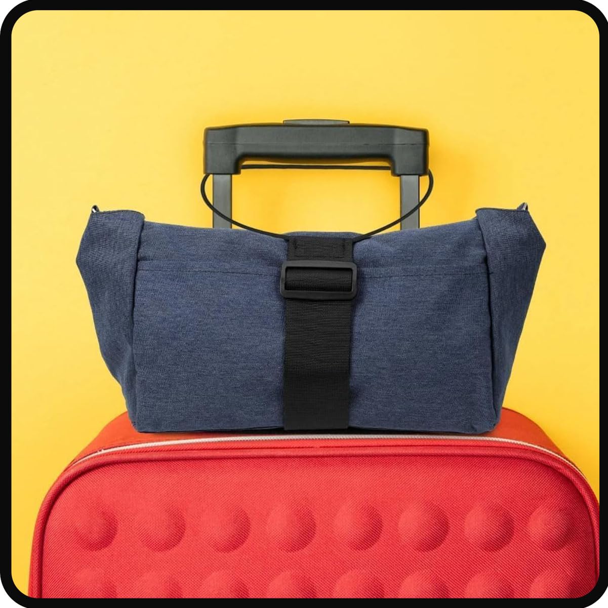 Correa elástica ajustable para equipaje, correa reutilizable versátil, accesorios simples para maleta de viaje, cuerda de sujeción para bolsa de transporte