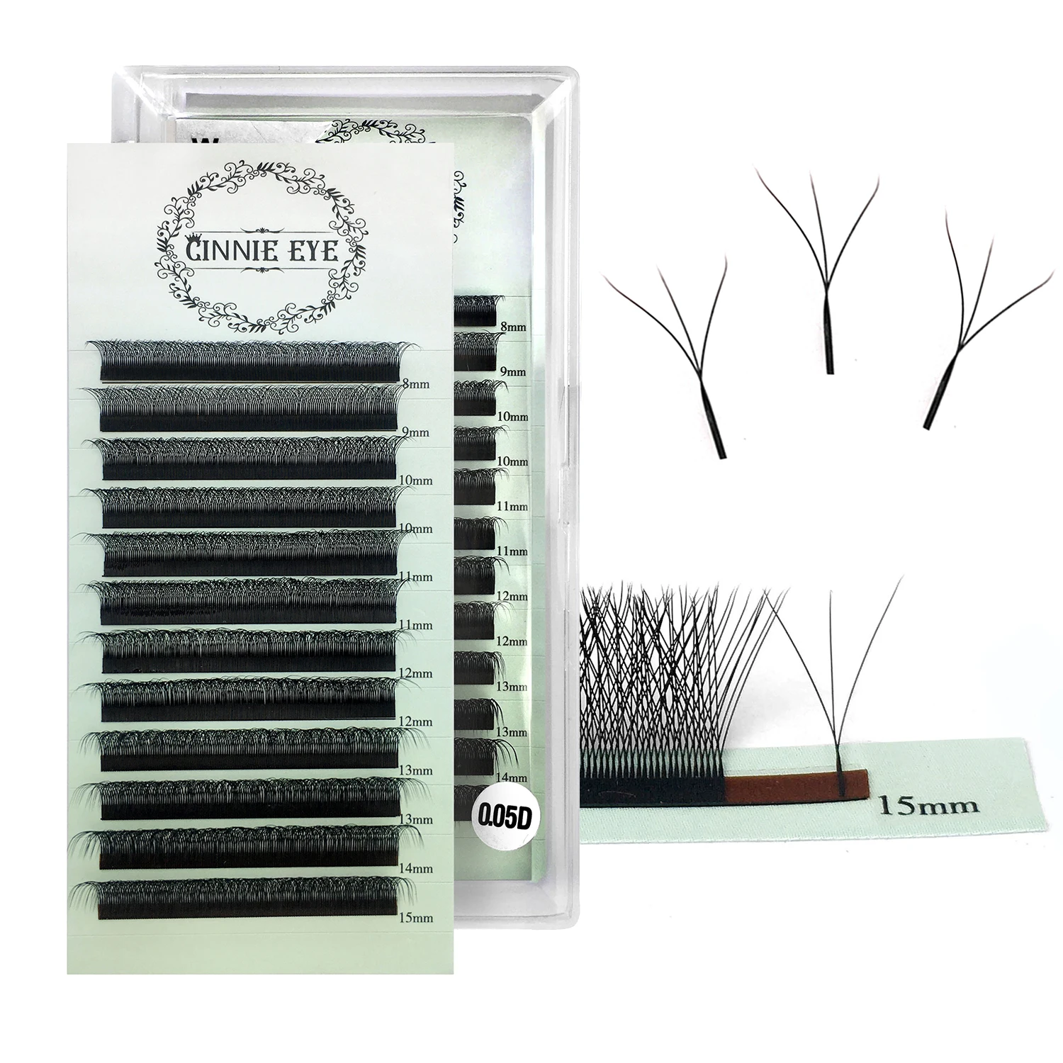 Cilios 3D W Làn Mi Nối Dài Tiếp Liệu 4D W Y Hình Làn Mi Nâng Bộ Premade Tập Người Hâm Mộ Tự Nhiên Chồn Cá Nhân Các Bó cong C/D