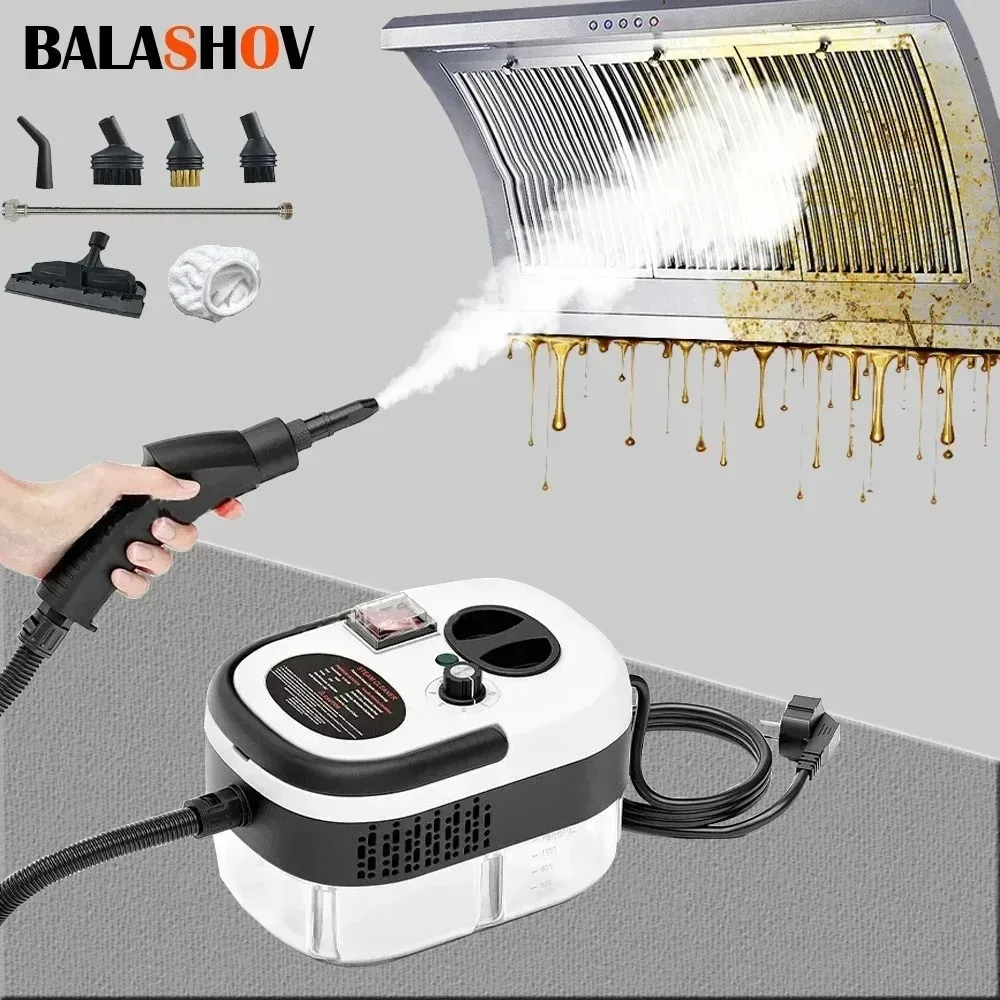 2500 W draagbare stoomreiniger, hoge en temperatuur airconditioner, afzuigkap, autostoomreinigingsmachine, vloer en meer reiniging