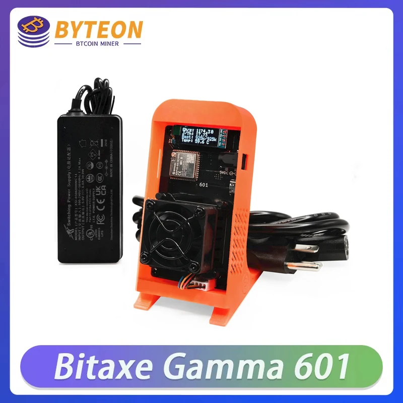 Bitcoins mineiro bitaxe gama 601 cryptos mineiro 1.2th/s asics kayano asic crypto máquina de mineração solo miner btc mineiros uso doméstico