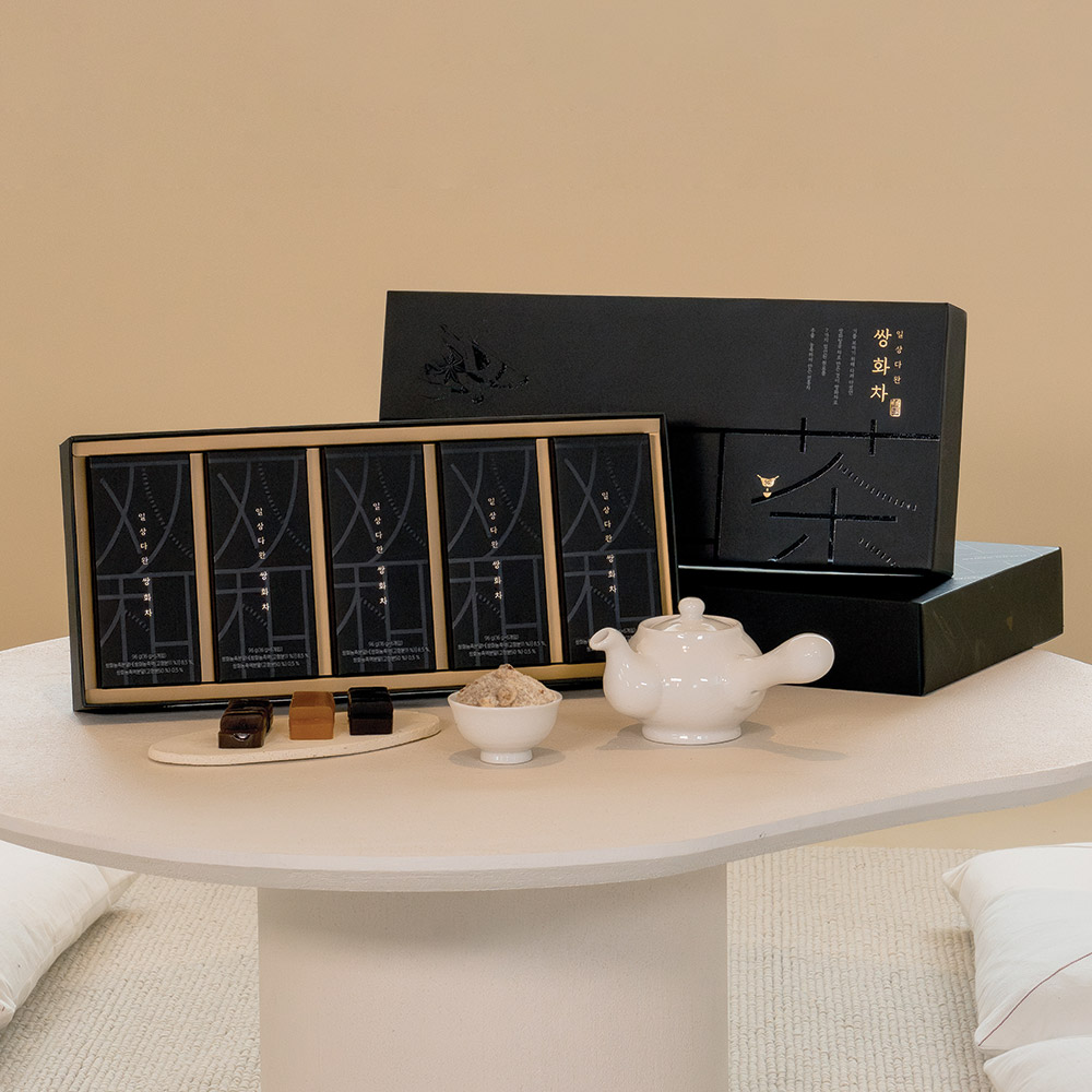 일상다완 프리미엄 쌍화차 30포 선물세트+쇼핑백