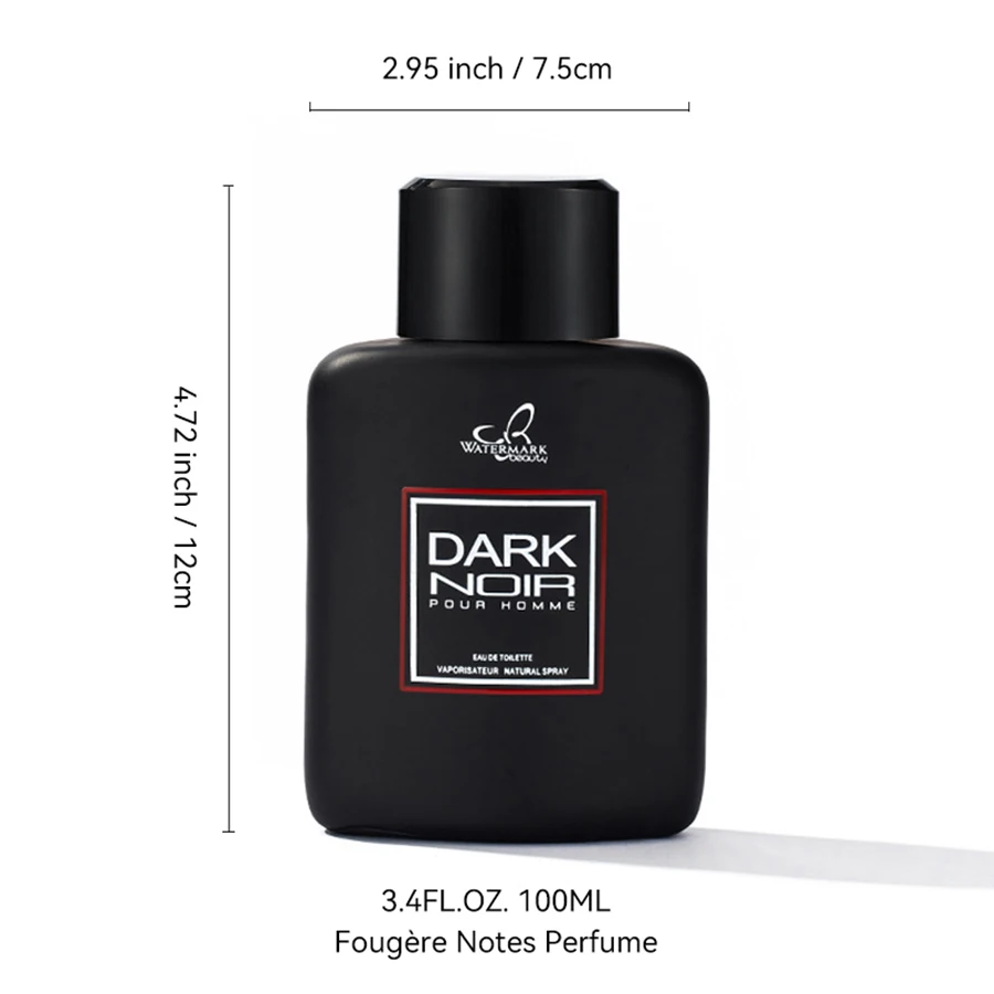 100ML 3.4FL.OZ フゼール オードパルファム スプレー 男性用、香り長持ち、デートや日常生活、ギフト用のフレッシュな香水