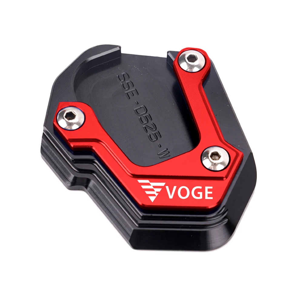 Para Loncin Voge 525 DSX DS525X 900 DSX DS900X 2023 2024-motocicleta CNC soporte lateral placa ampliada accesorios de almohadilla de pie