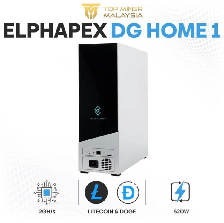 Minero de campanas Elphapex DG Home 1 2000M 620W Litcoin Dogecoin