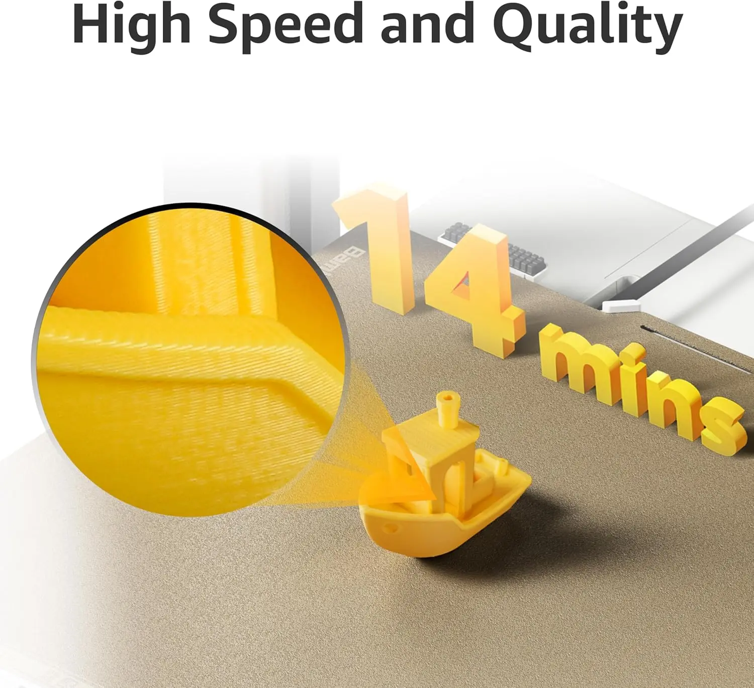 Bambu Lab A1 Combo Ams Lite 3D Printer Auto Leveling Robust Direct Extruder Tri-High Speed to  500mm/s APP Remote Monitoring