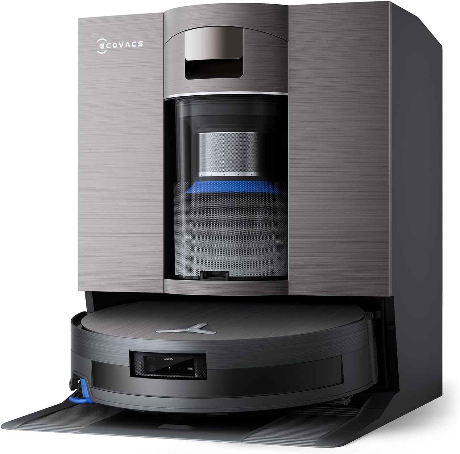 GLOEDNIEUWE ECOVACS DEEBOT X11 OmniCyclone robotstofzuiger en dweil, PowerBoost opladen, OZMO Roller 2.0 Instant zelfwassende dweil, 19