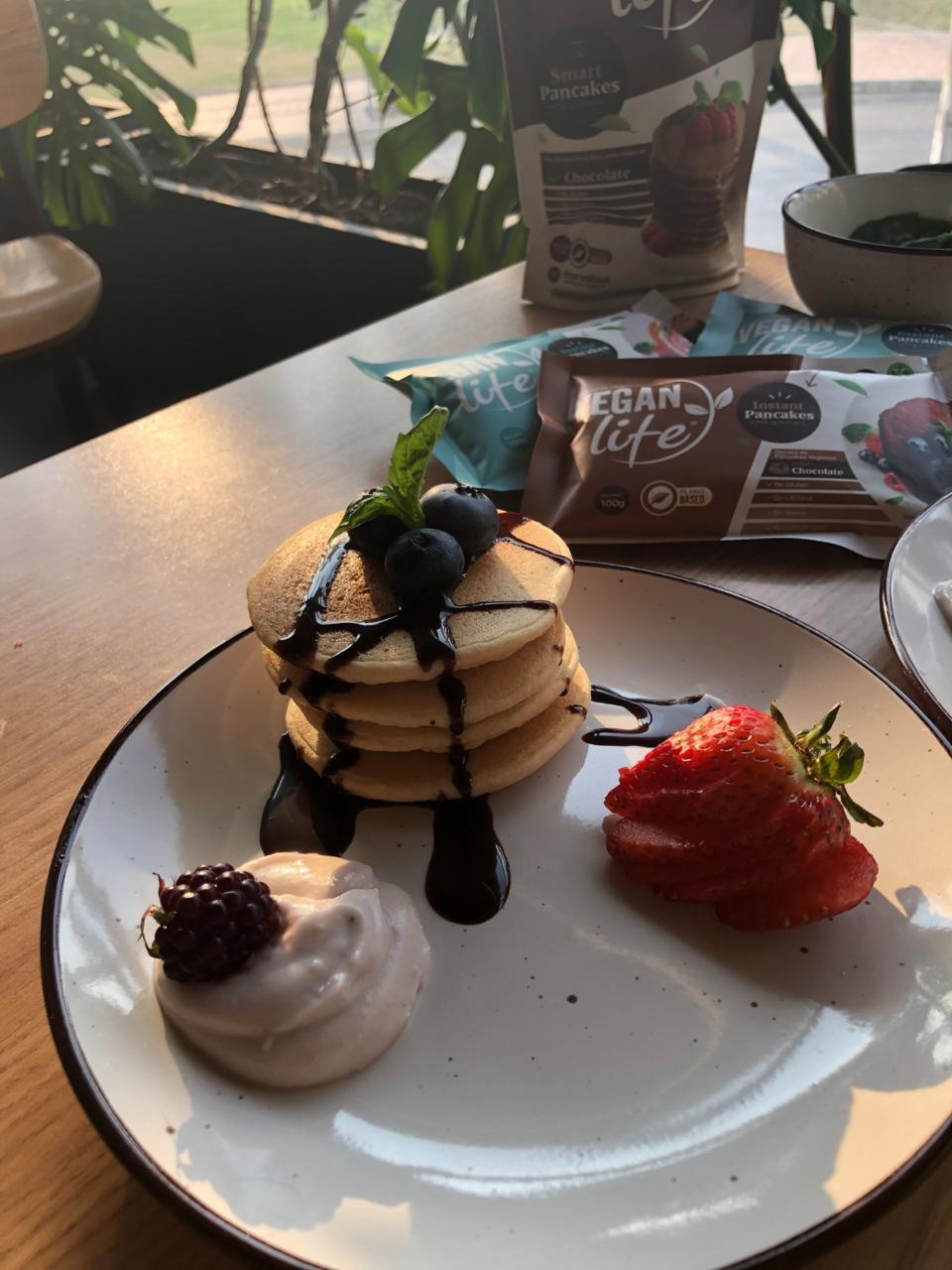 (2packs) Vegan Life Smart Pancakes Vanilla 14 oz