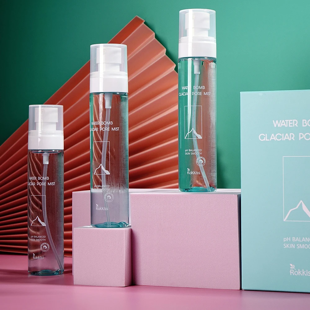 록키스 워터밤 빙하수 약산성 모공미스트 3개입 100ml, 1세트
