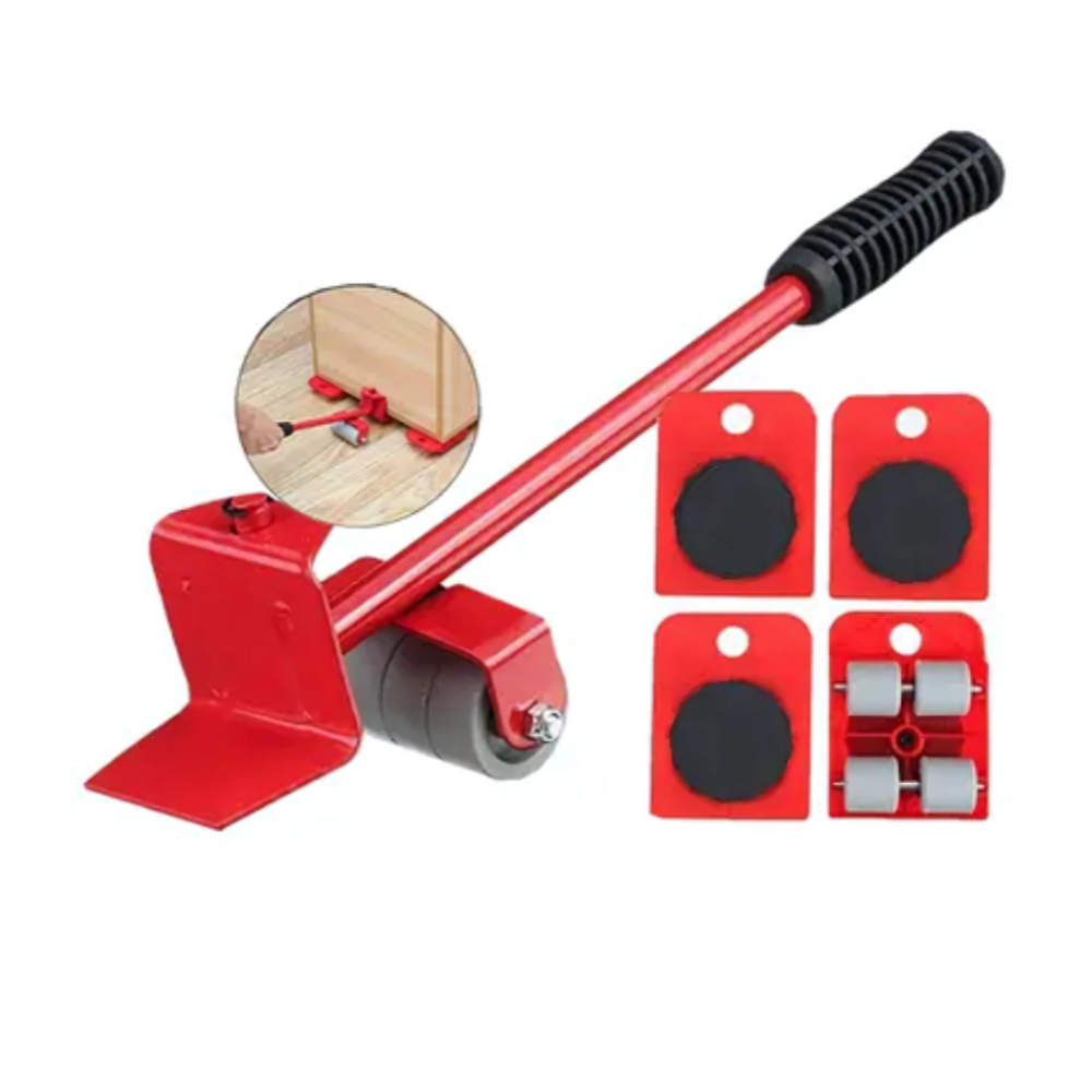 Suporte Movedor Rodinhas para Levantar e Mover Móveis e Transporte Lift Easy