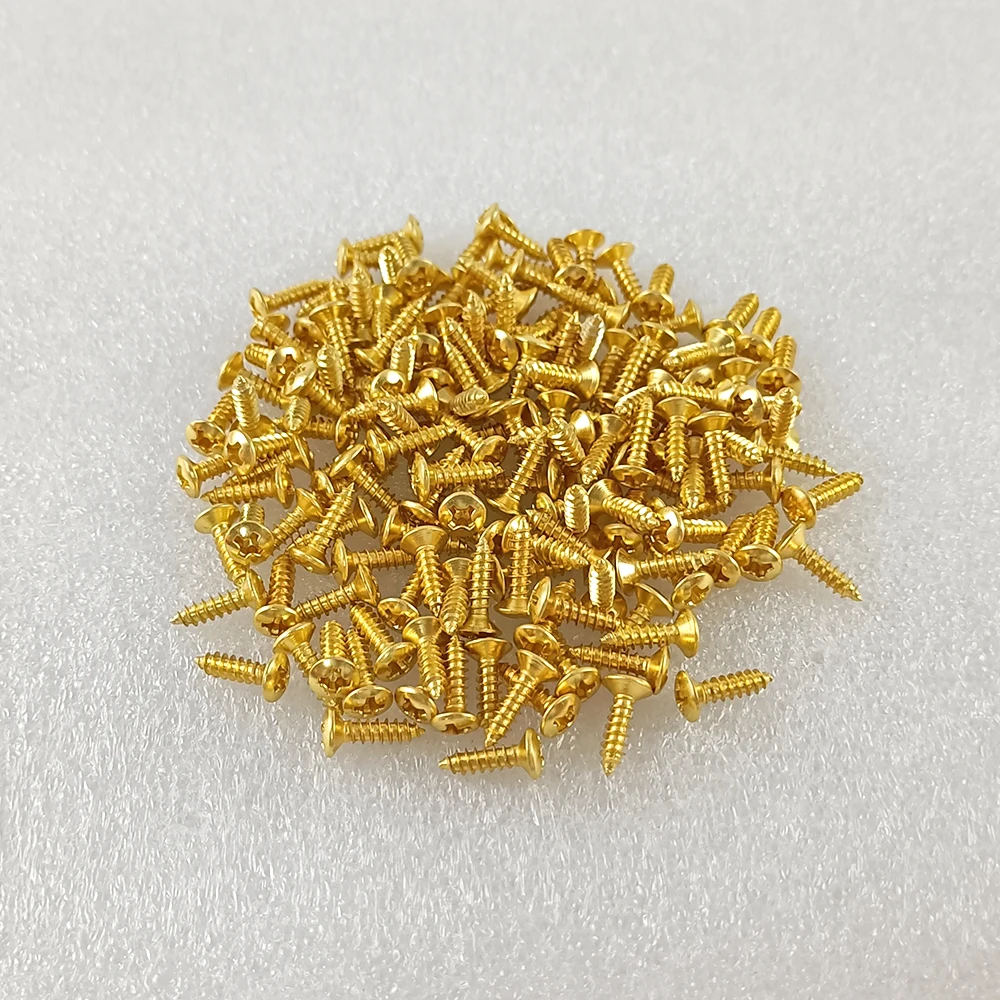 50 pz/set Oro Nero Argento Chitarra Elettrica Basso Battipenna Piastra di Copertura Viti Per Chitarra Basso Vite Fissa In Metallo All'ingrosso