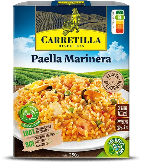Carrinho de mão-pratos prontos, salada de macarrão com atum