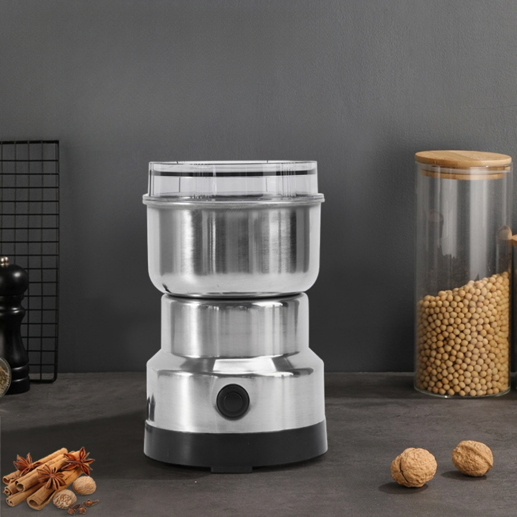 DAFUSHOP Moedor De Café Grãos Sementes Elétrico Automático Gourmet Profissional Em Aço Inox 110v