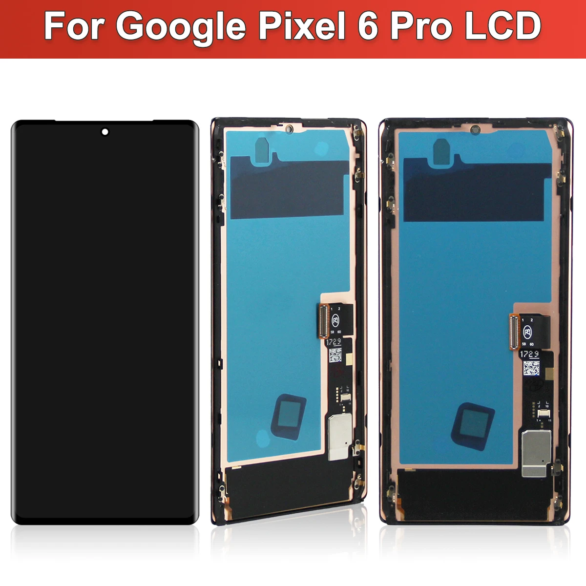 6,7 "Für Google Pixel 6 Pro lcd Display Ersatz Für Google Pixel 6 Pro GLUOG G8VOU GF5KQ Display Touchscreen digitizer
