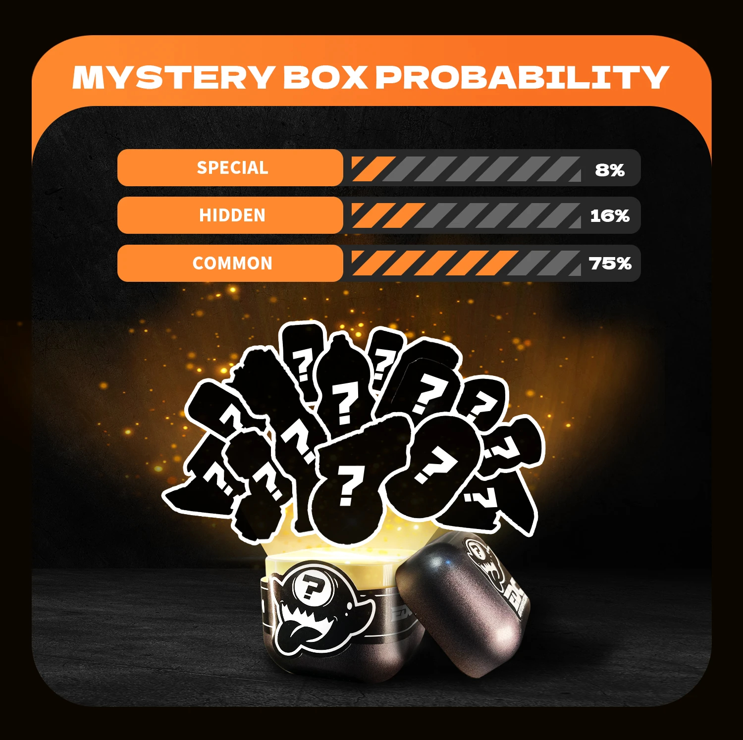 タクティカル EDC フィジェット ミステリー ボックス – プレミアム メタル スピナー、プッシュ スライダー、磁気コイン、ポケット ギア、ストレス リリーフ、コレクター向け GIF