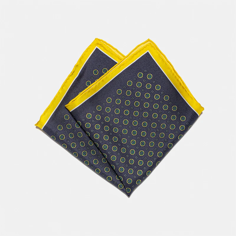 ผ้าไหม PocketSquare ชุดผ้าเช็ดหน้าผ้าไหมผ้าเช็ดหน้าหรูหรา Pocketsquare ผู้ชาย accessorie ธุรกิจ tuxido อุปกรณ์เสริม Mens แฟชั่น
