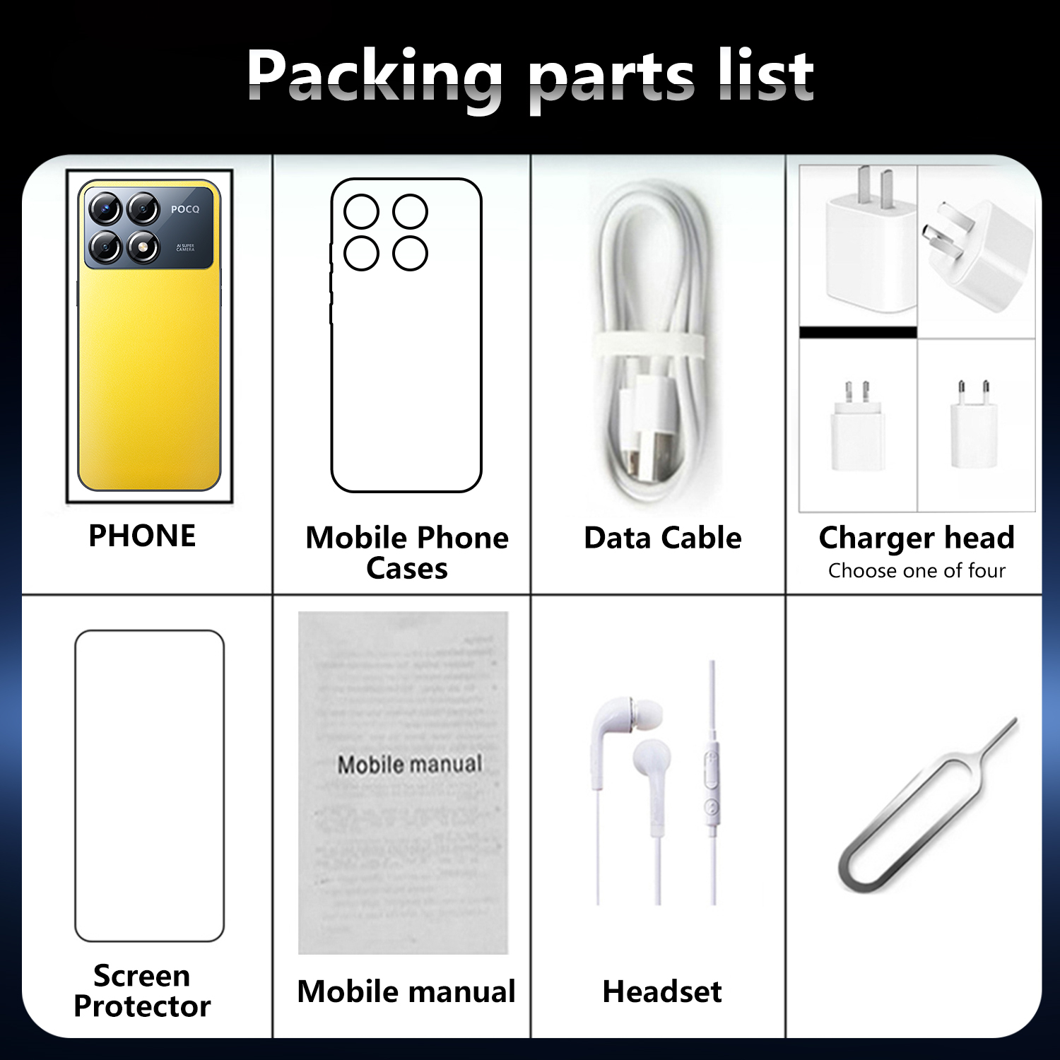 X6 pro smartphone 5g 7.3 polegadas hd 22g + 2tb telefone celular duplo sim telefones celulares 7800mah celulares desbloqueados versão global celulares