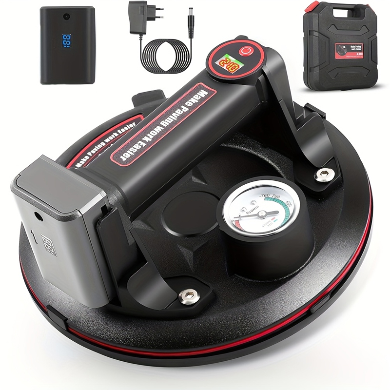 8 Inch 200Kg Elektrische Vacuüm Zuignap Lager Zware Druk Tegel Behandeling Tool Voor Keramische Tegels Glas Handling gereedschap