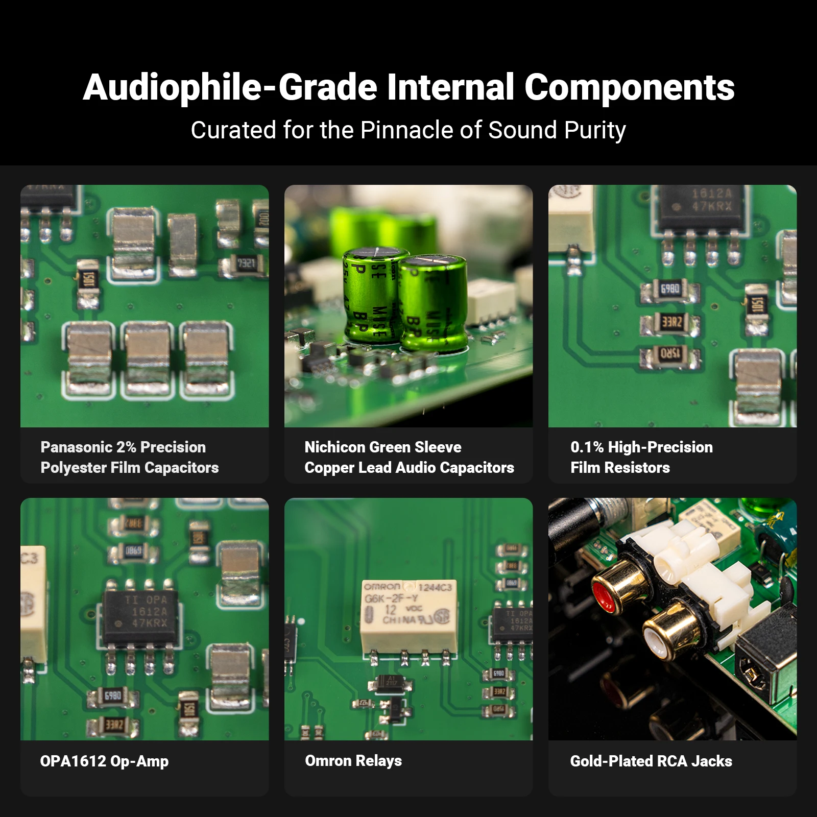 Fosi Audio BOX X5 HIFI Phono Preamp, Mini Preamplifie Home Audio for MM/MC Cartridge Turntable RIAA Preamplifier compact with V3