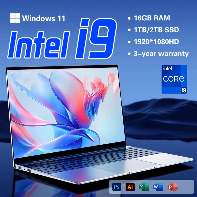Windows 11 NUOVO laptop i9-8950HK 16 GB di RAM 2 TB SSD laptop 1920 * 1080 Computer portatile i9-8950hk laptop Laptop da ufficio da 14,1 pollici