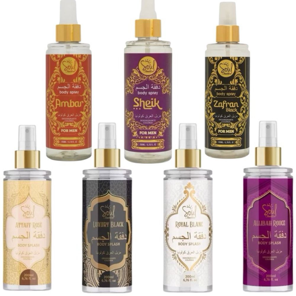 Body Splash Desodorante Colônia Soul Cosméticos