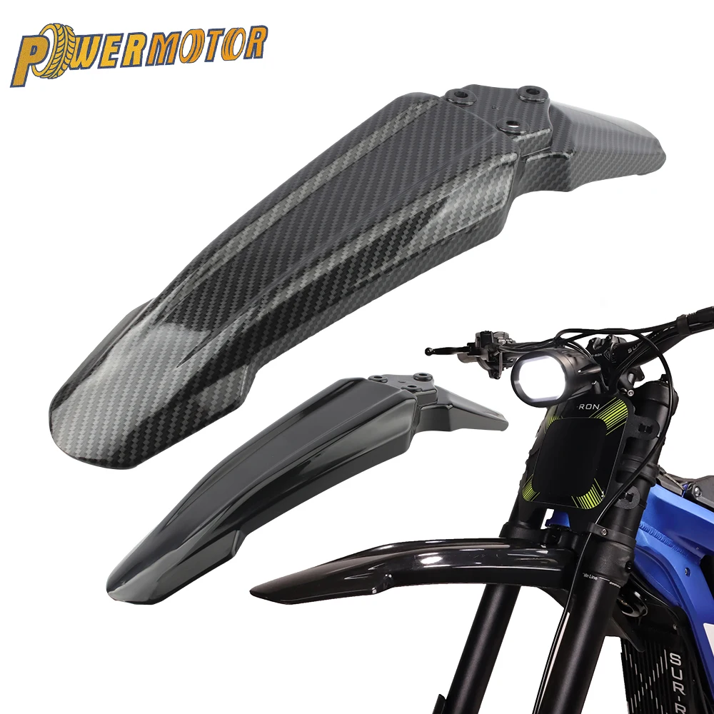 Cho Surron Sur-Ron Ánh Sáng Ong X S Xe Máy Phía Trước Fender Chắn Bùn Phụ Kiện Điện Motocross Dirt Pit Xe Đạp mini Moto