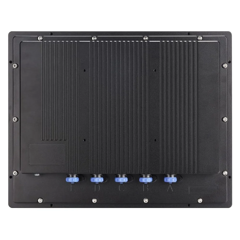 Partaker 12,1 Zoll IP68 wasserdichter Industrie-Panel-PC Celeron J1900 2 x LAN 2 x RS232 Resistive Touch All-in-One-Computer