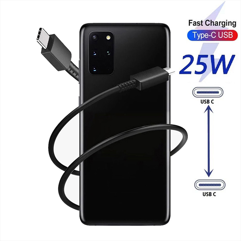 USB C타입 초고속 충전기 어댑터, 삼성 갤럭시 S23 S22 플러스 S21 울트라 S20 A55, EU 미국 플러그 벽 충전기, PD 25W