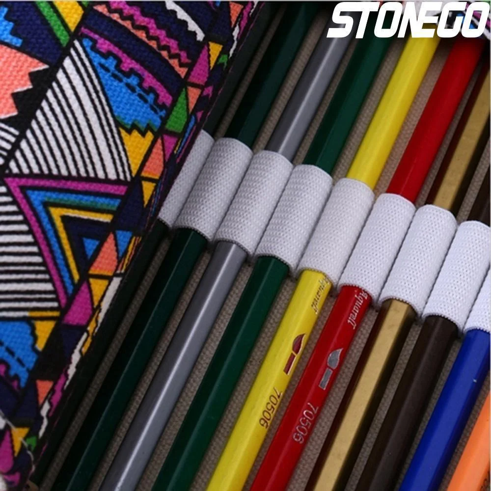 STONEGO Custodia portapenne in tela con 48/72 fori