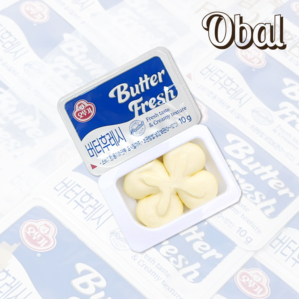 오발 / 버터후레쉬 50개 / 1회용 / 오뚜기