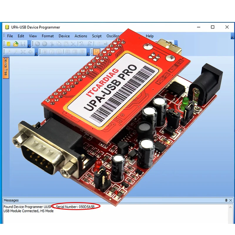 Programador USB SN: 050D5A5B UPA, adaptadores completos USB V1.3 compatibles con Windows 10 con funciones NEC, sintonización de Chip ECU, agregar escritura de 350MB