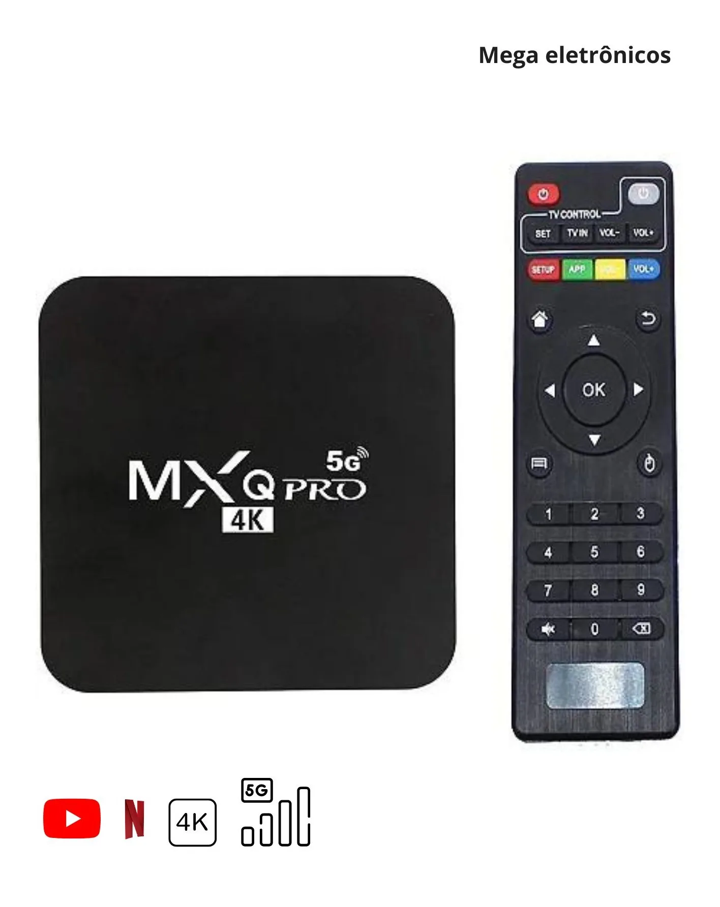 Eletrônicos caixa de tv inteligente 512gb 4k android 11.1 tvbox wifi 5g internet tv assista filmes e séries com este conversor transform s