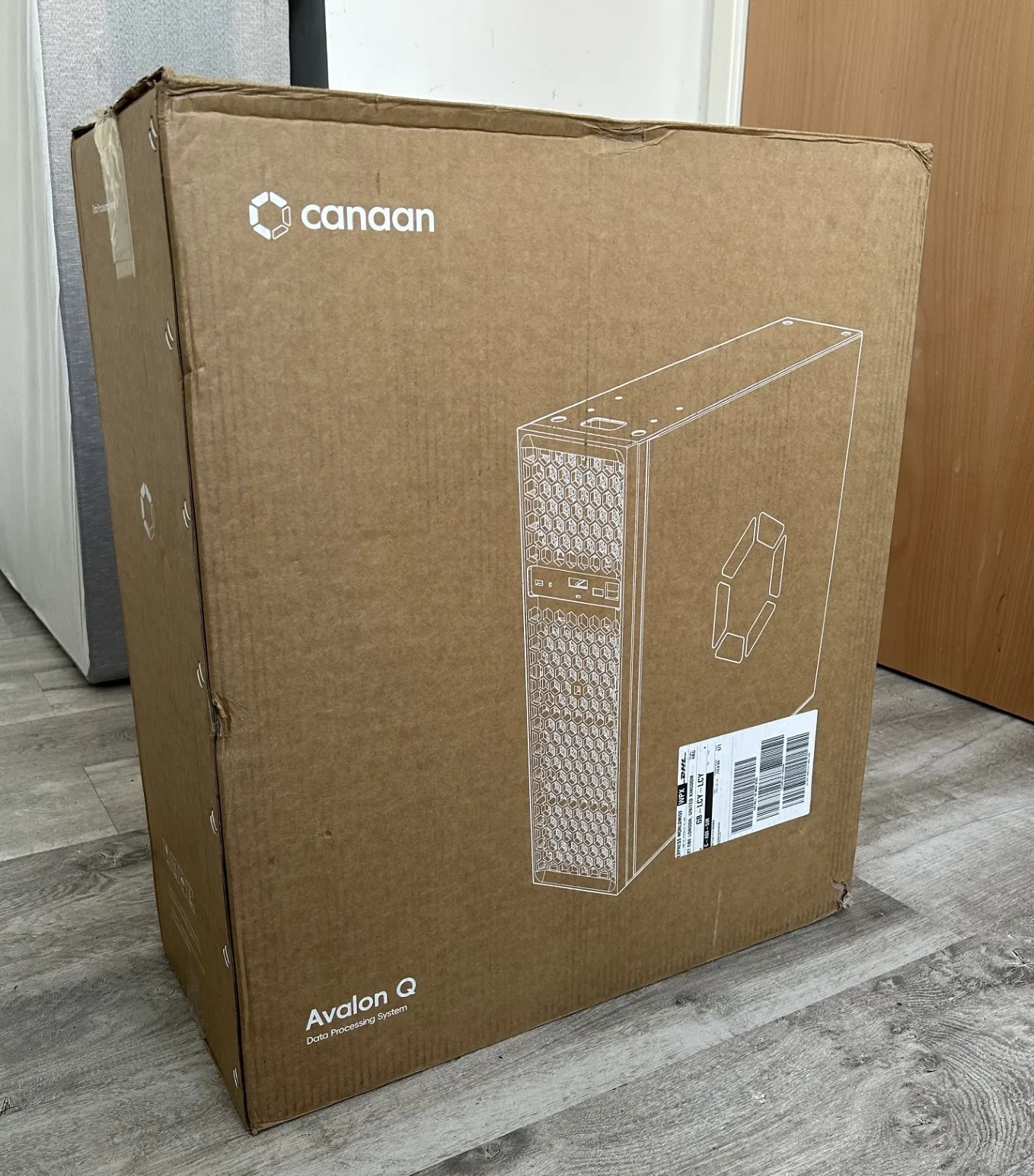 Une expédition rapide Canaan Avalon Q 90TH/S 800W - 1674W ECO Home Miner frais