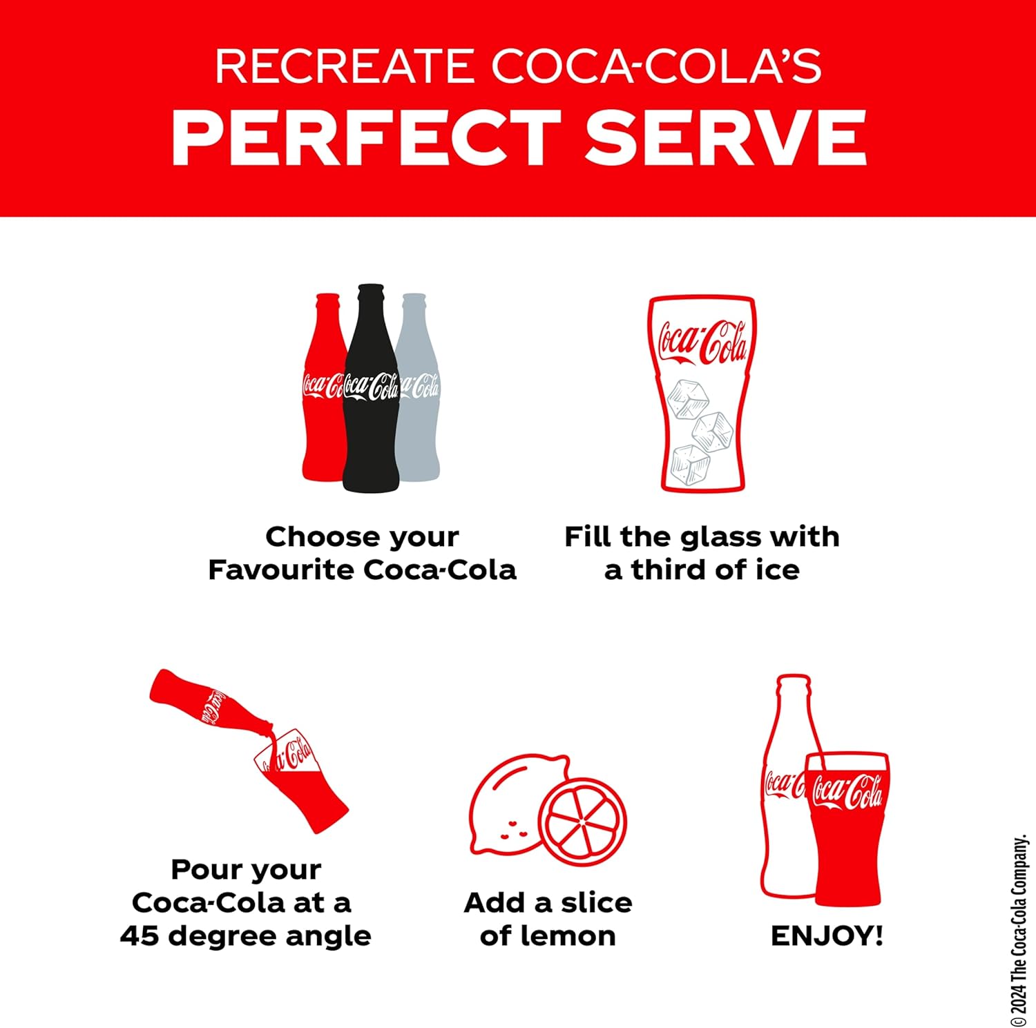 Coca-Cola, Zero Suger, Pack of 24, 330ml/can