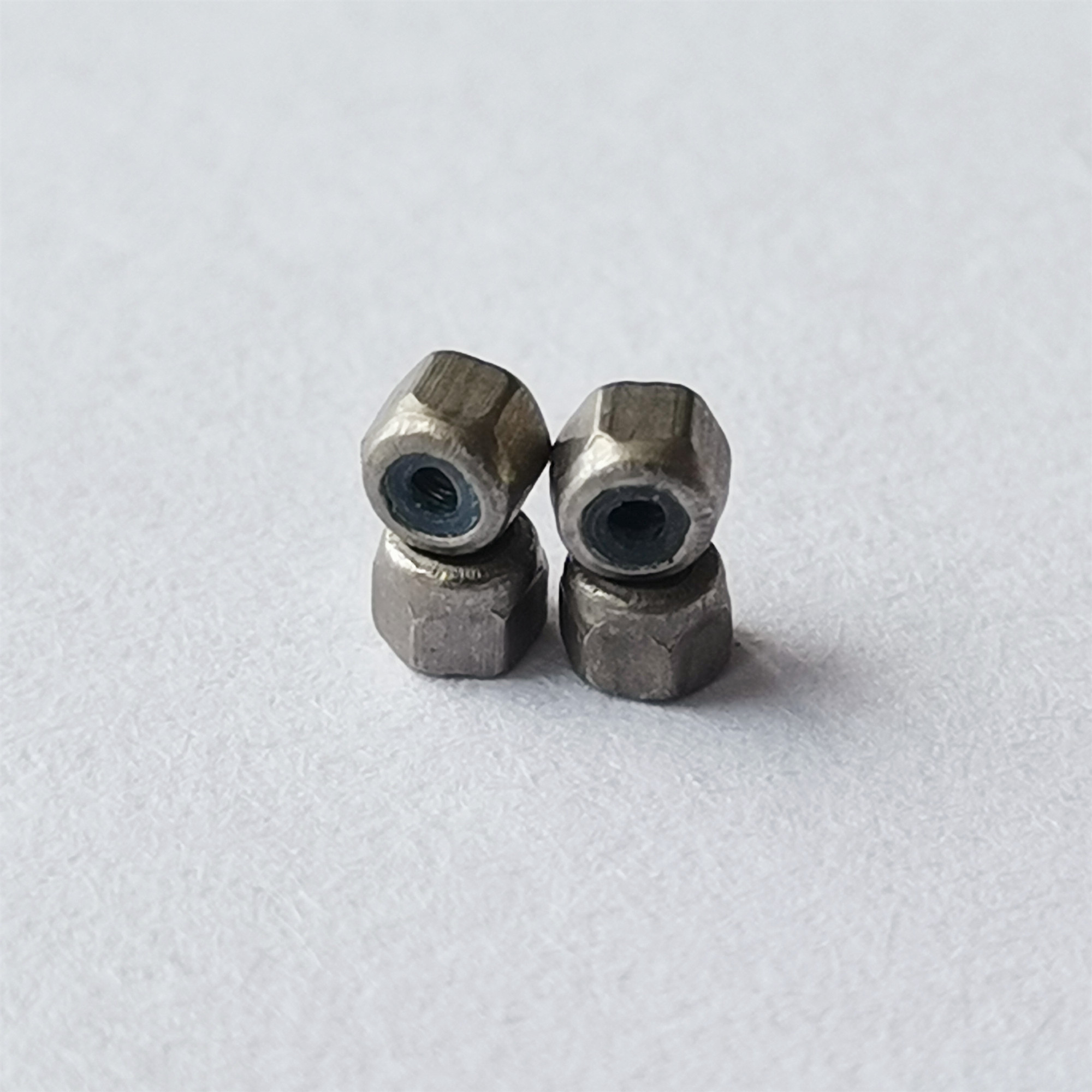 Gold Silver Black Self Lock Anti-loose Fingerboard Locknuts with Nylon Inside