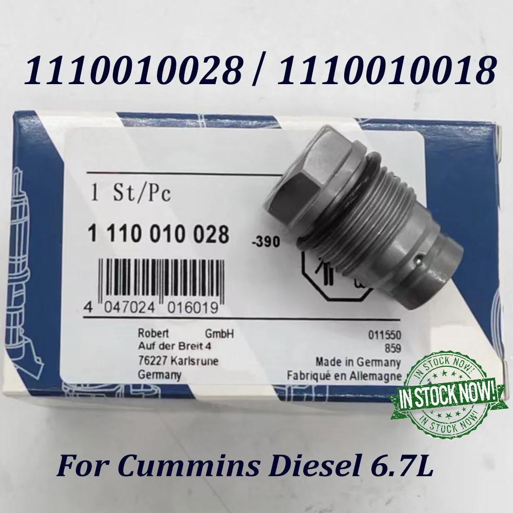 1110010028 katup terbatas tekanan rel umum 1110010018 1110010015 untuk 6.7 Diesel Dodgee Cumminss
