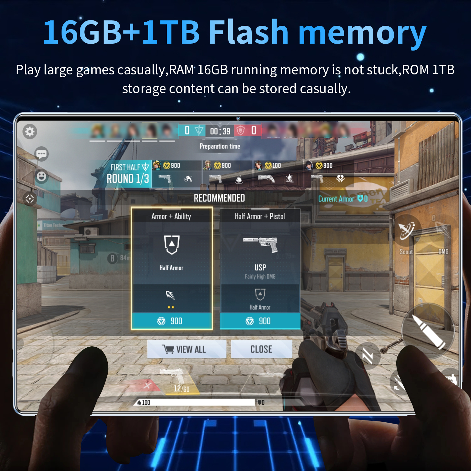 Tablet Android 2025 5G  New 10.36Inch Tablet Android 16GB RAM 1TB ROM 12000mAh MTK6797 10-Core Android 13 WiFi Dual SIM Network