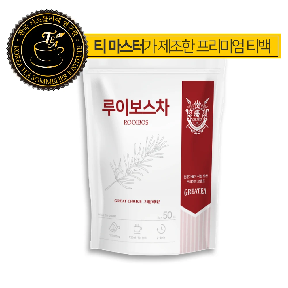 Greatea 그래이티 루이보스티 차 50티백