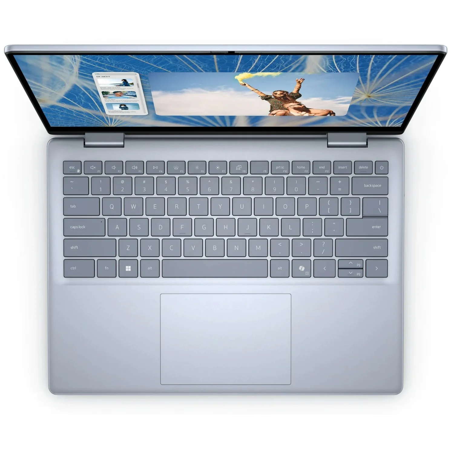 Dell Inspiron 14" 2-in-1 Touchscreen Laptop,Intel Core 7 150U,64GB RAM,2TB SSD,‎Intel Graphics,Ice Blue